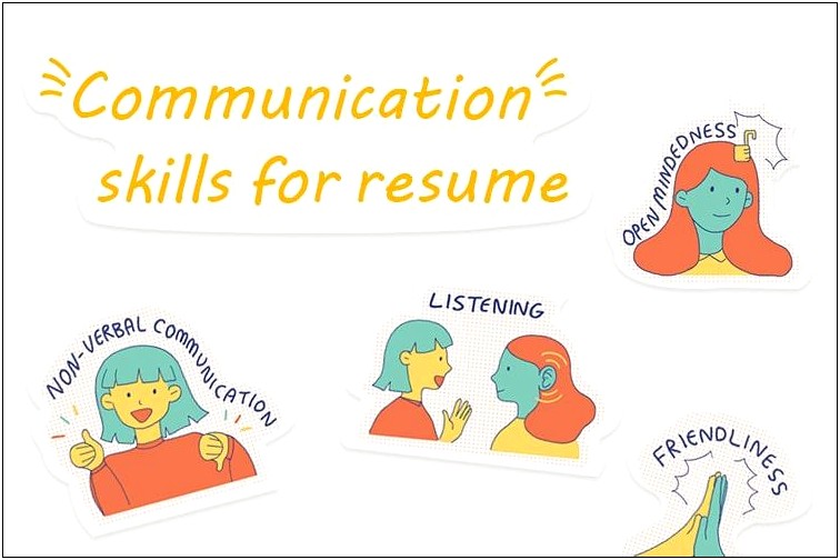 Types Of Communication Skills For Resume