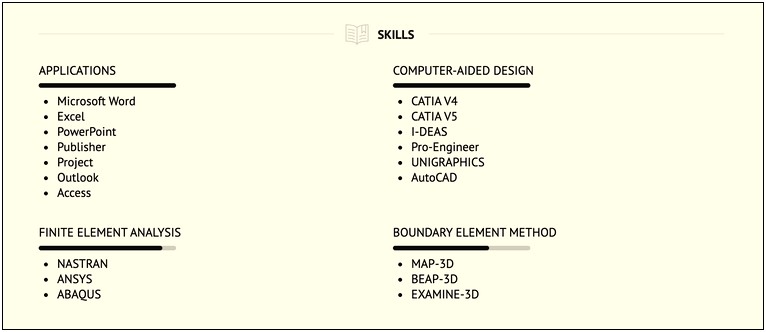 Types Of Skills For Resume Technical Skills