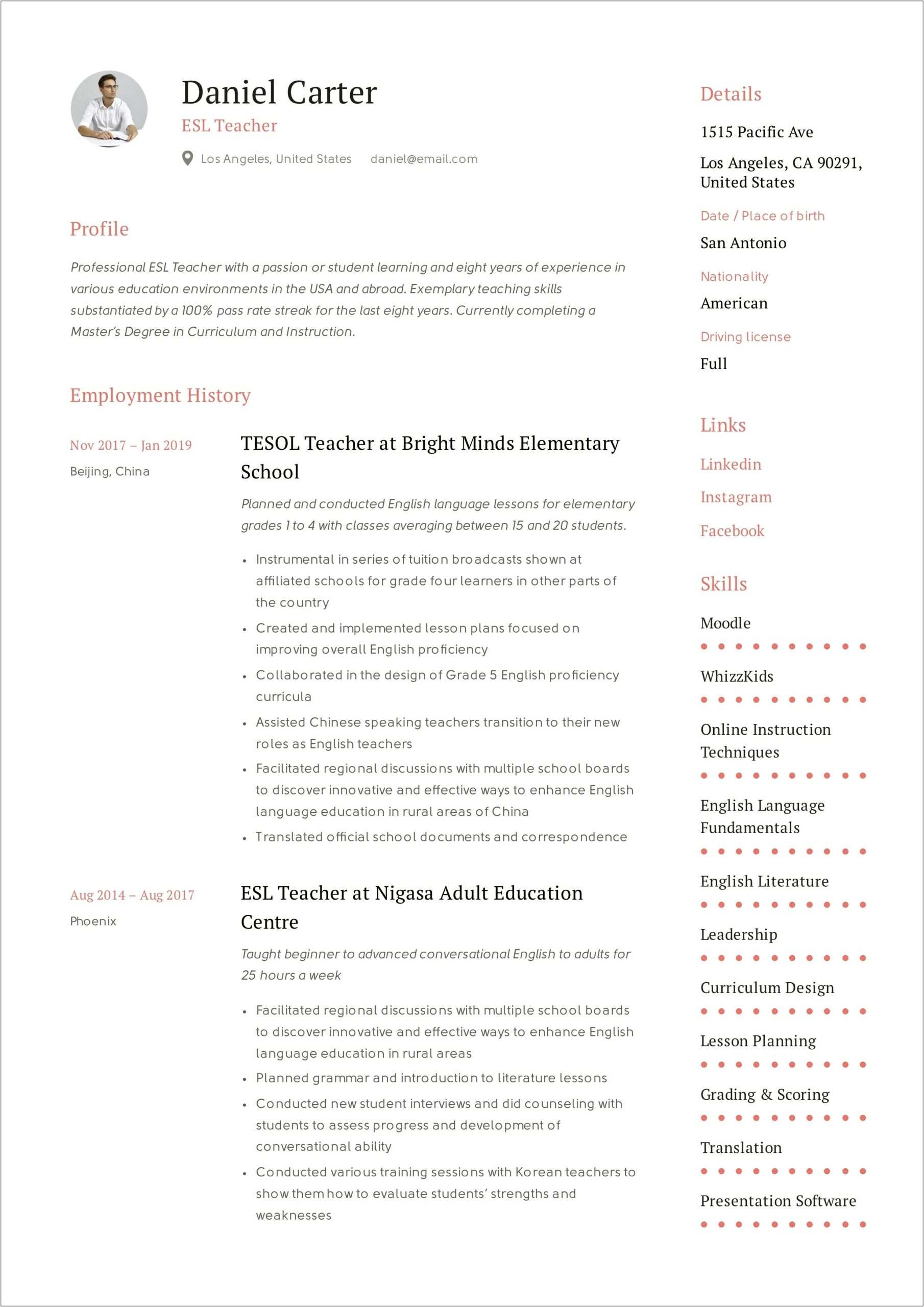 Types Of Tech Proficiencies Good For Teacher Resume