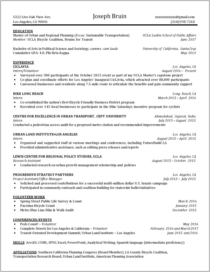 Ucla Nursing Supplemental Application Resume Sample