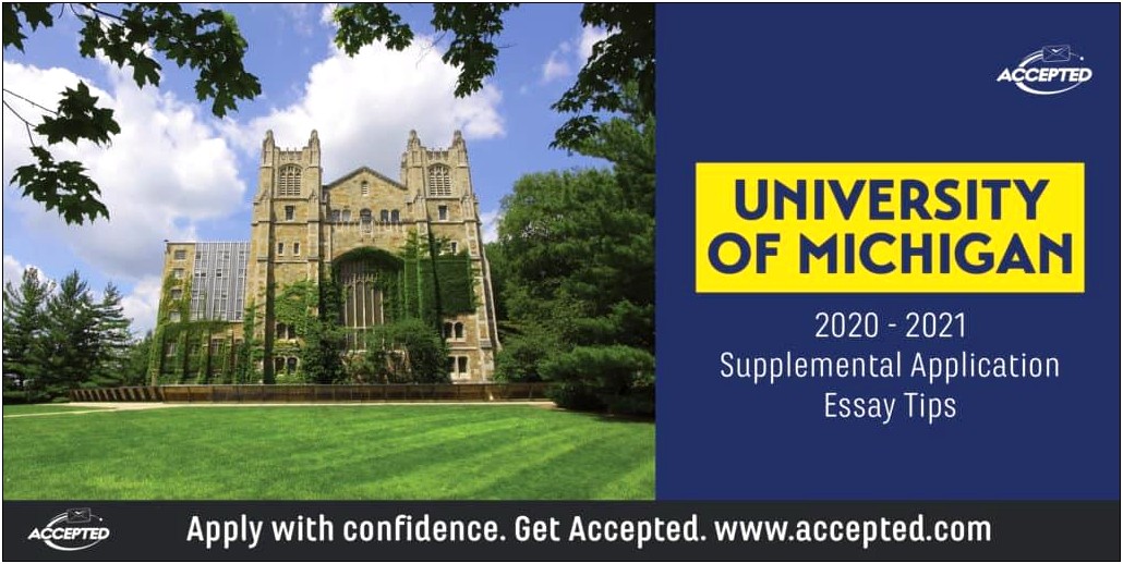 University Of Michigan Business School Resume