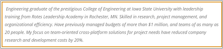 University Of Rochester Engineering Resume Template