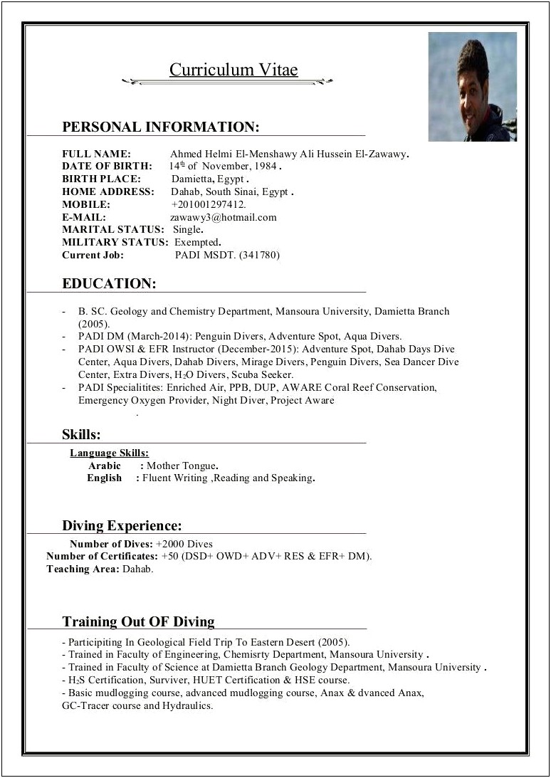 Using Field Trip Experience On A Resume