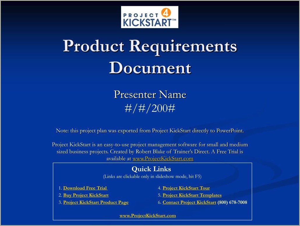 Business Requirements Document Template Free Download