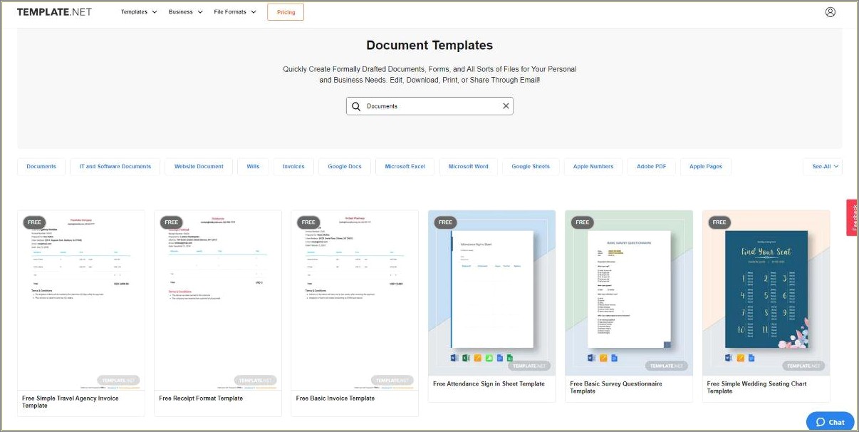 Business Templates Free For Word 2010