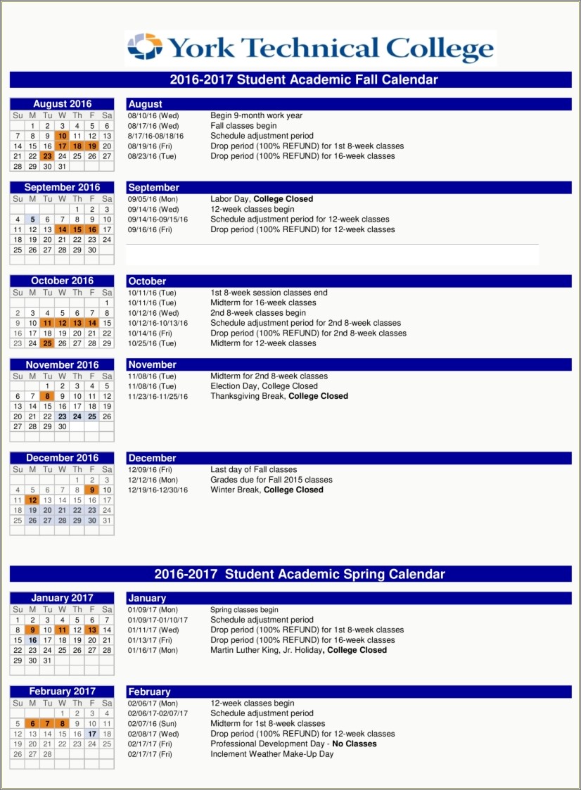 Calendar 2017 Excel Template Free Download