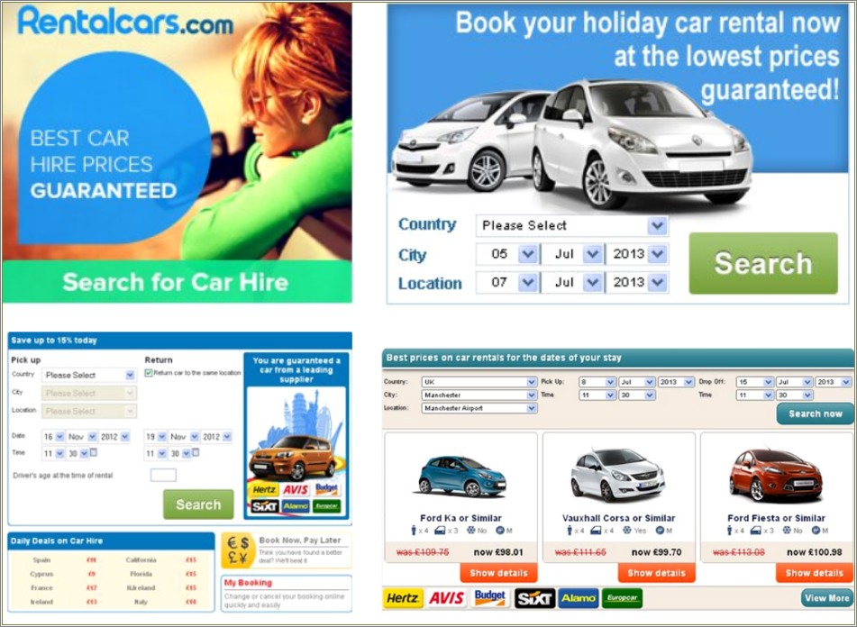 Car Rent Project Template Free Download
