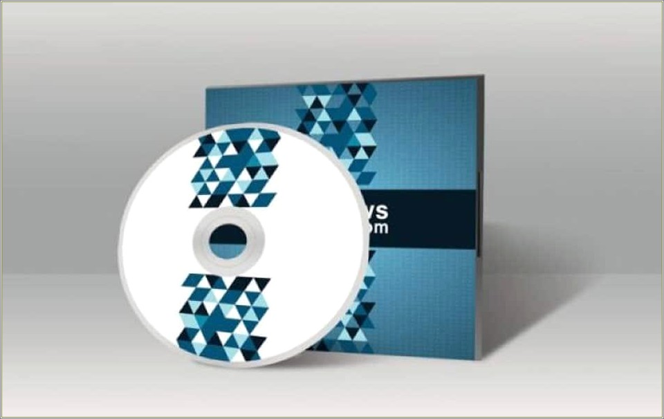 Cd Booklet Graphic Free Template Psd