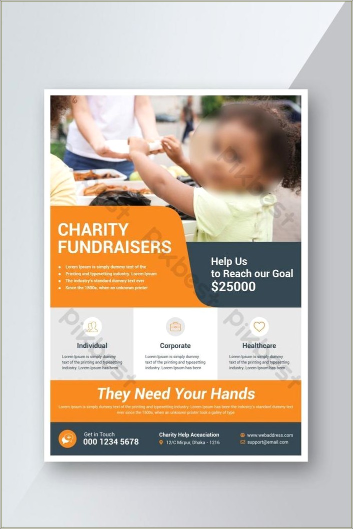 Charity Concert Flyer Template Free Download