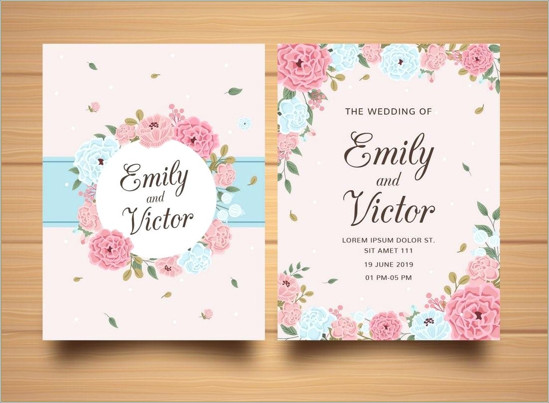 Christian Wedding Announcement Templates Free Download