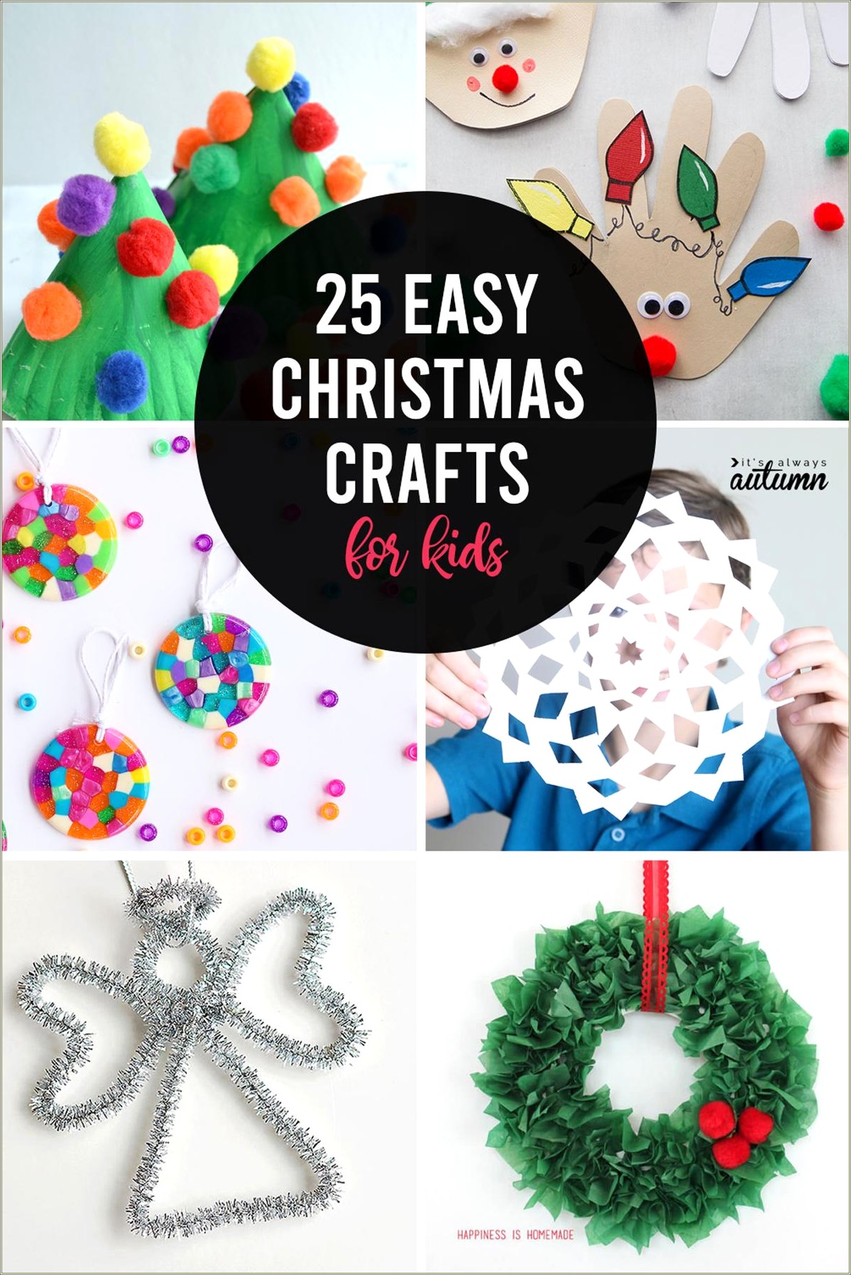 Christmas Crafts For Kids Templates Free