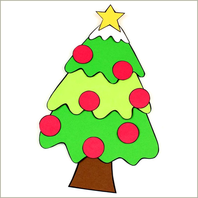 Christmas Paper Craft Free Printables Template