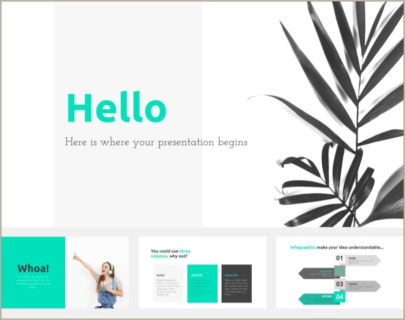 Clean And Modern Powerpoint Template Free