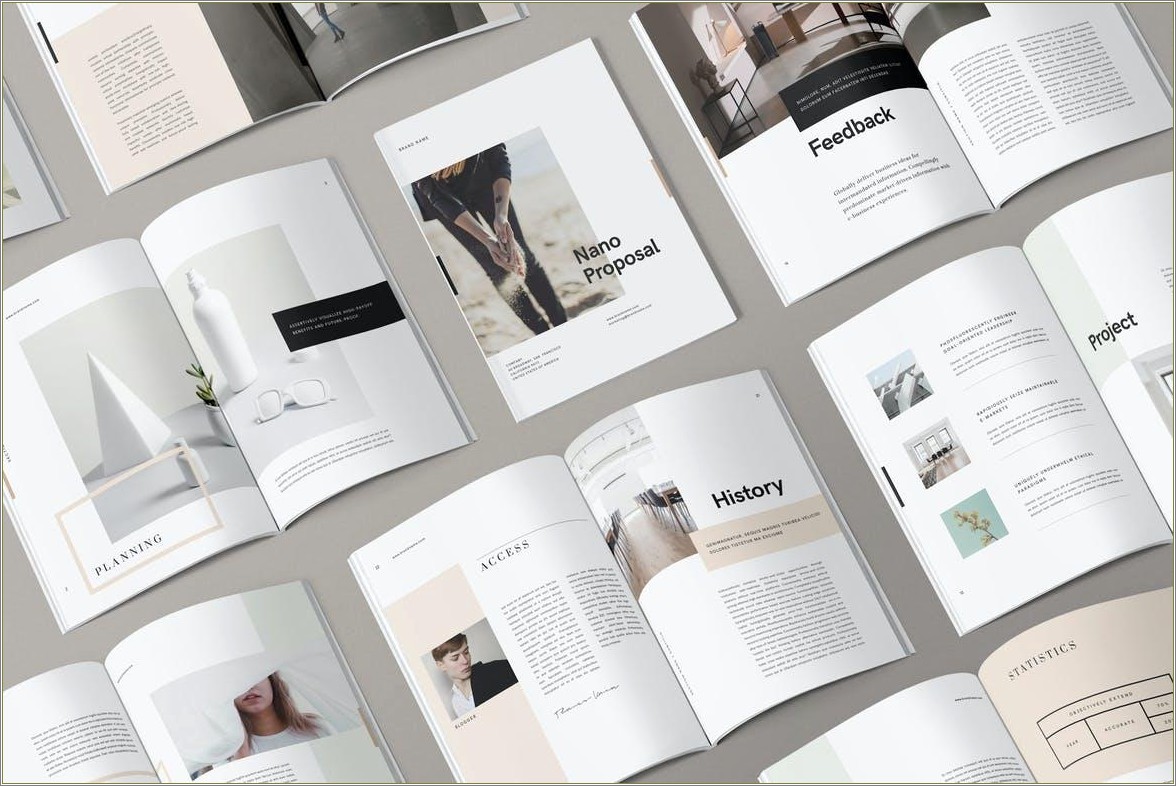 Company Profile Indesign Templates Free Download
