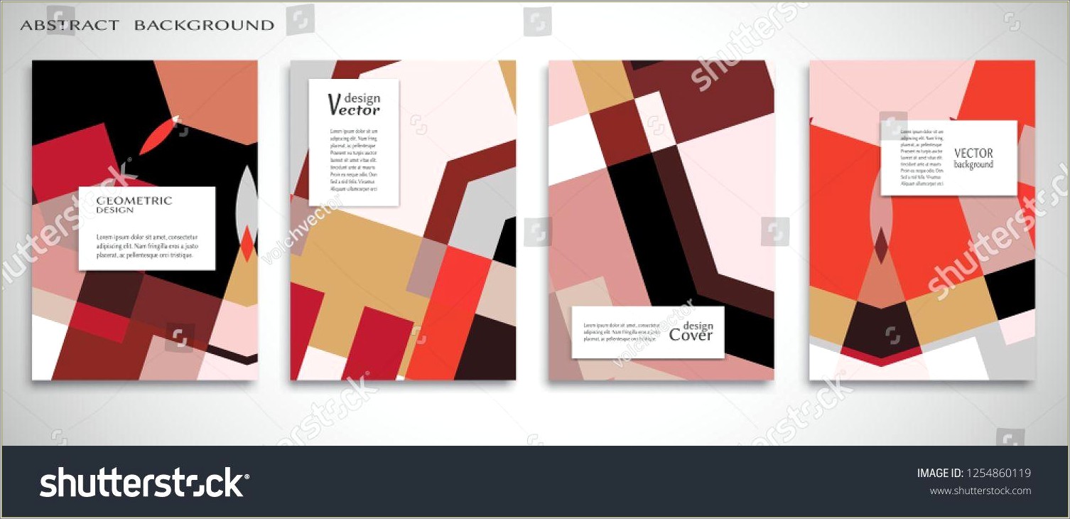 Composition Book Cover Template Royalty Free