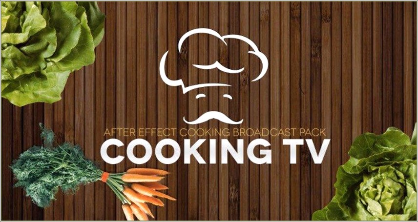 Cooking Show After Effects Template Free