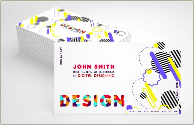 Cool Illustrator Business Card Templates Free