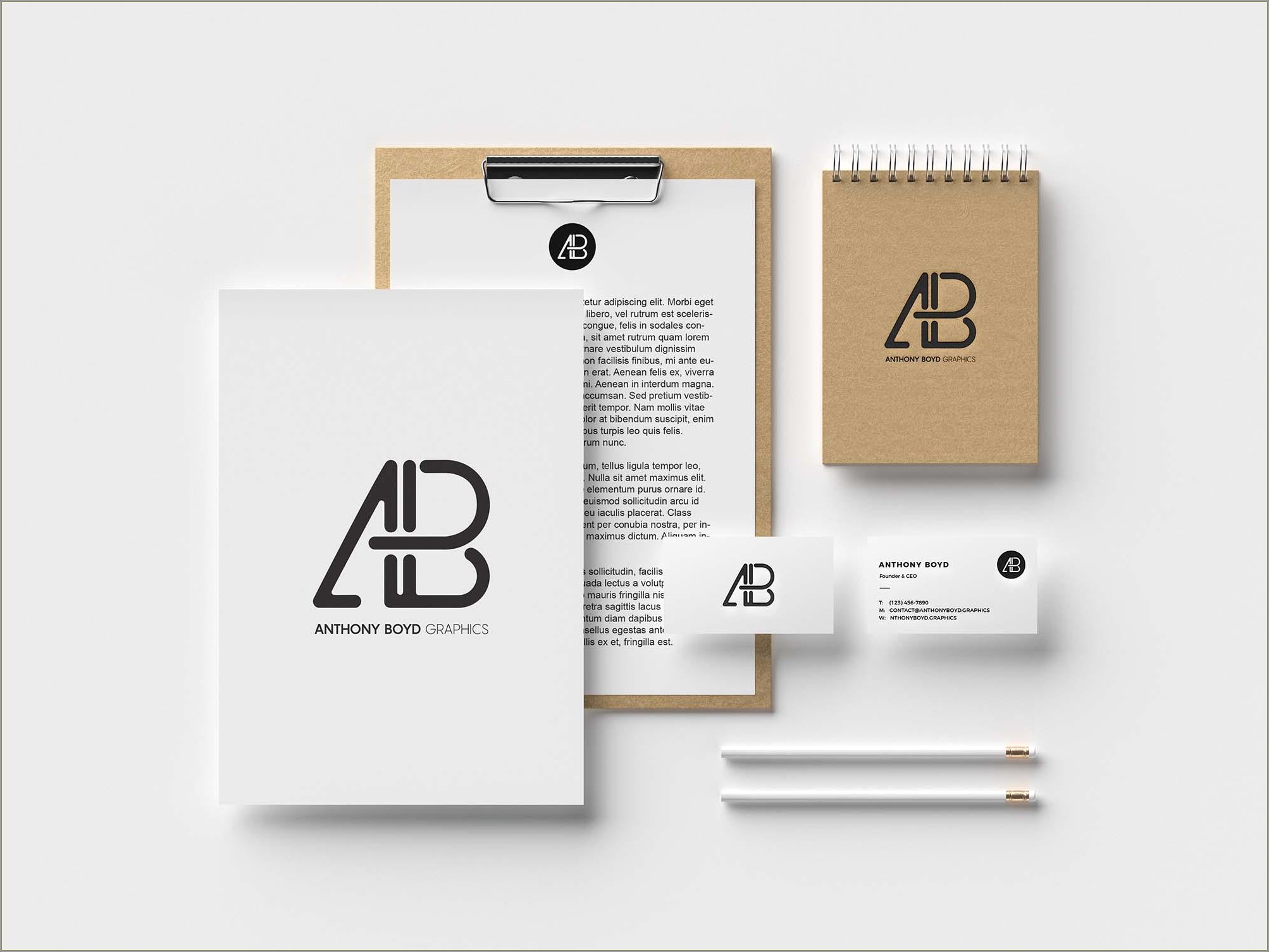 Corporate Identity Template Psd Free Download