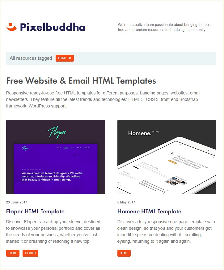 Create A Free Simple Email Template