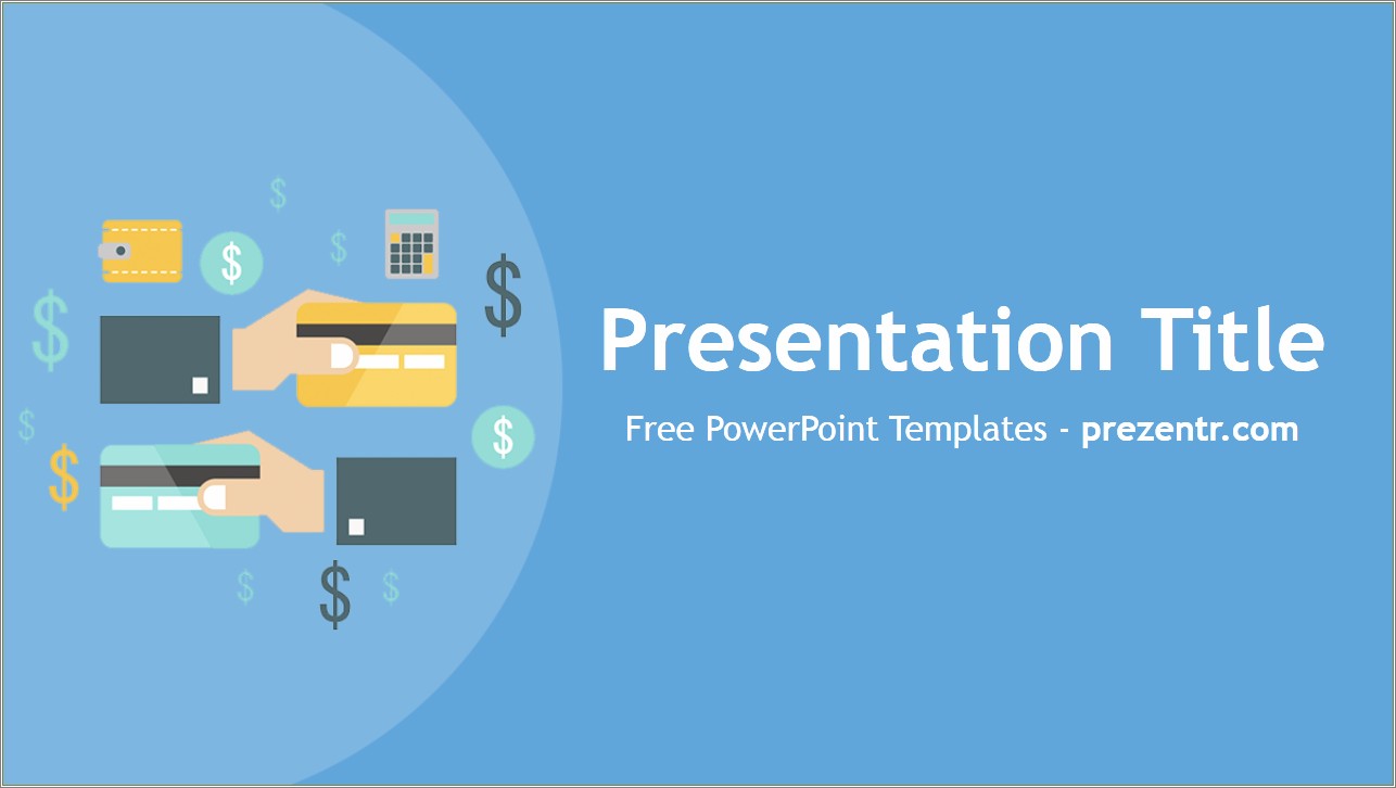 Credit Card Powerpoint Template Free Download