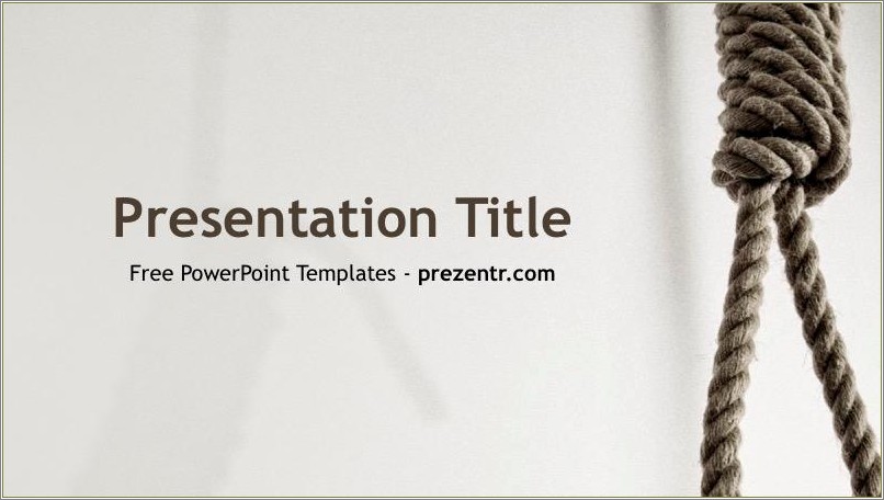 Criminal Justice Powerpoint Templates Free Download