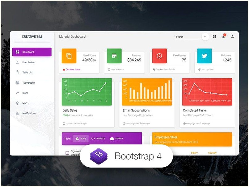 Crm Admin Panel Template Free Download