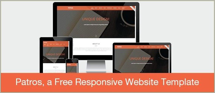 Css Responsive Design Template Free Download