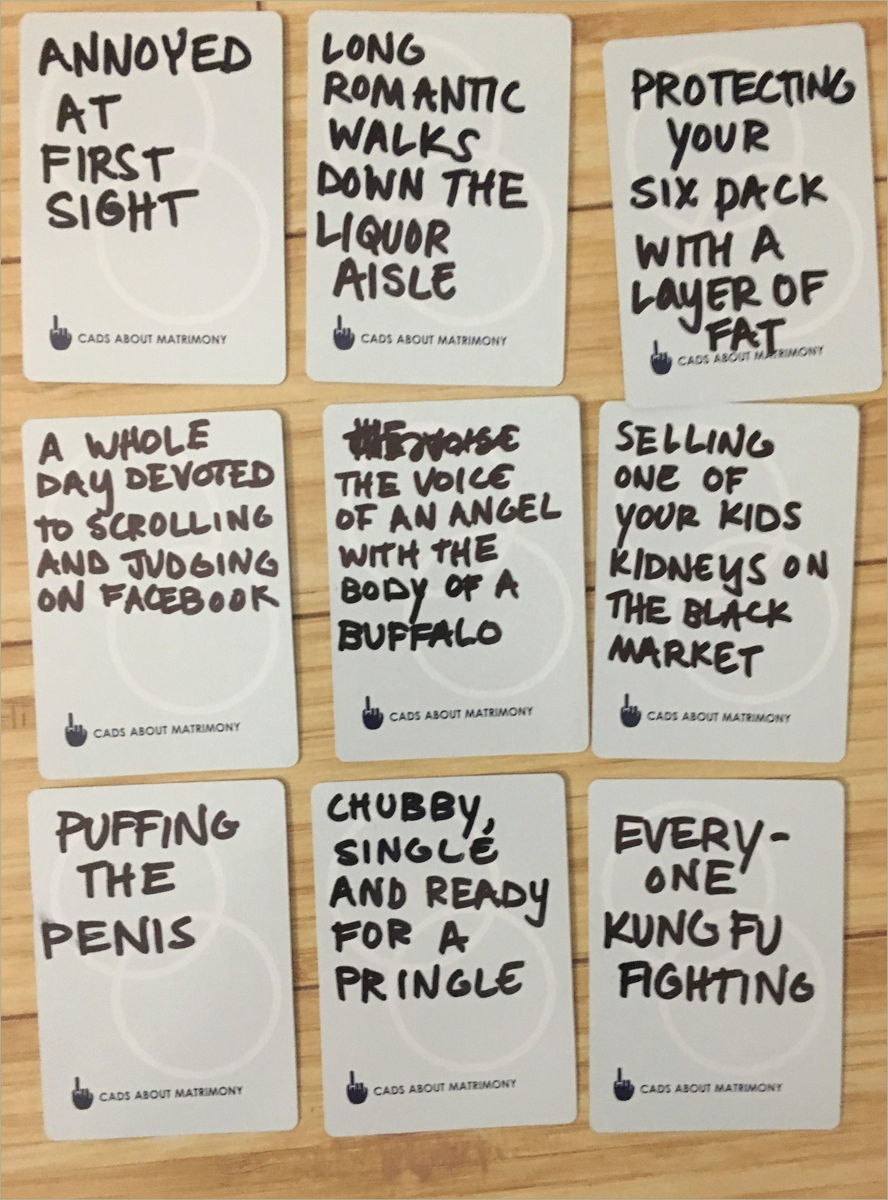 Custom Cards Against Humanity Template Free