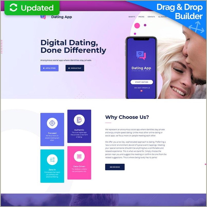 Dating Landing Page Templates Free Download