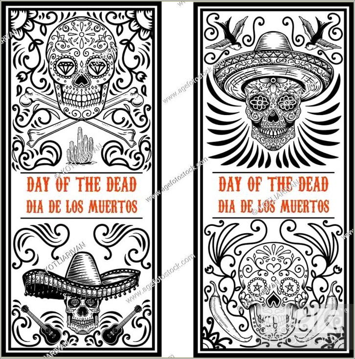 Day Of The Dead Free Templates