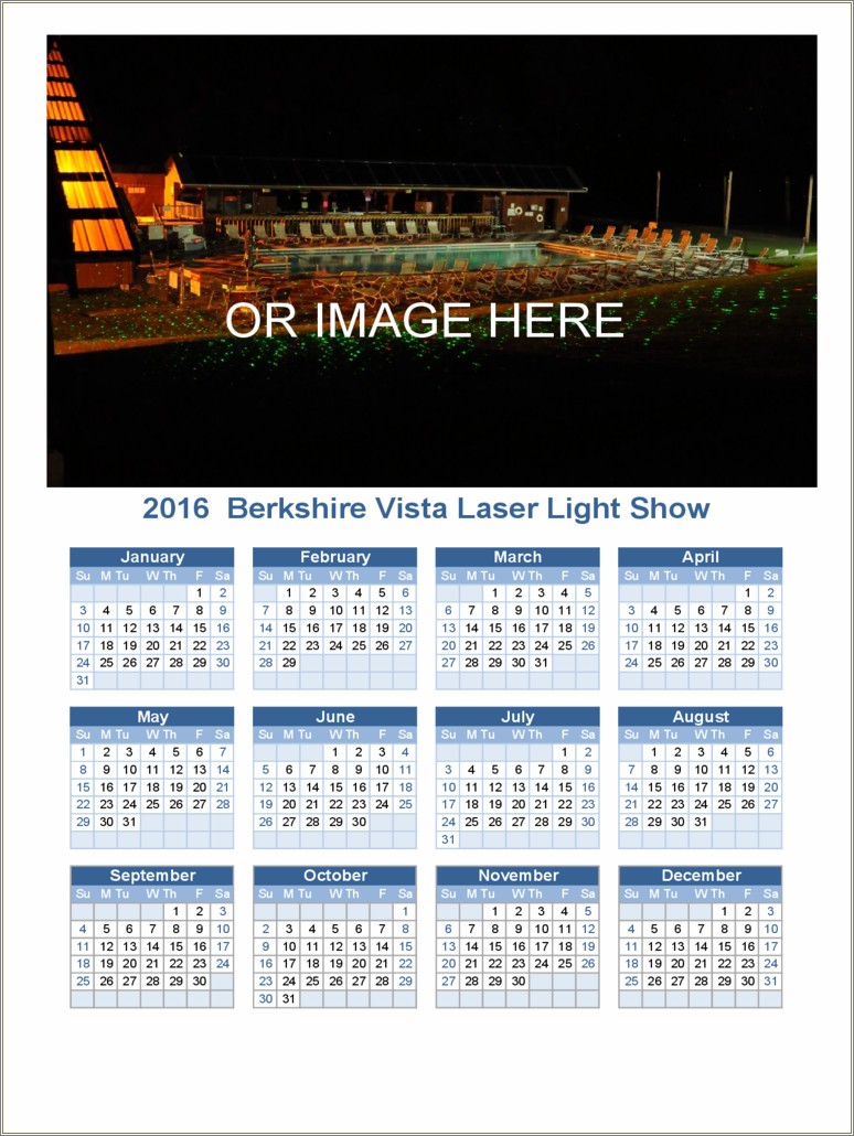 Desk Calendar Template Free Download 2016
