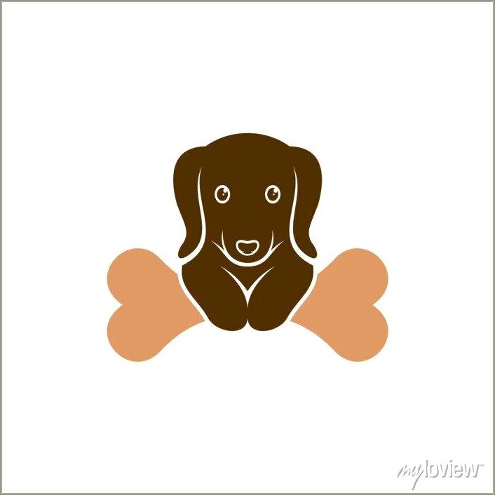 Dog Logo Template Vector Illustrator Free