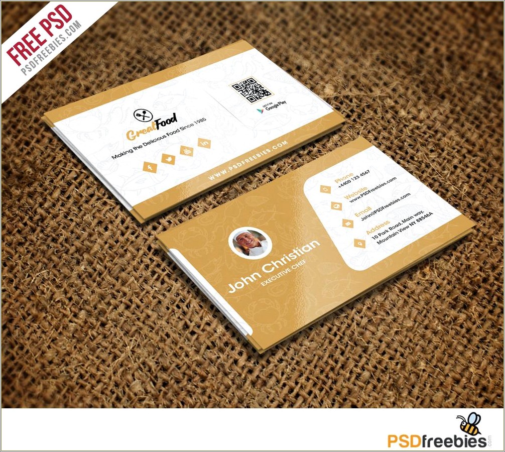 Download Business Card Template Free Photoshop