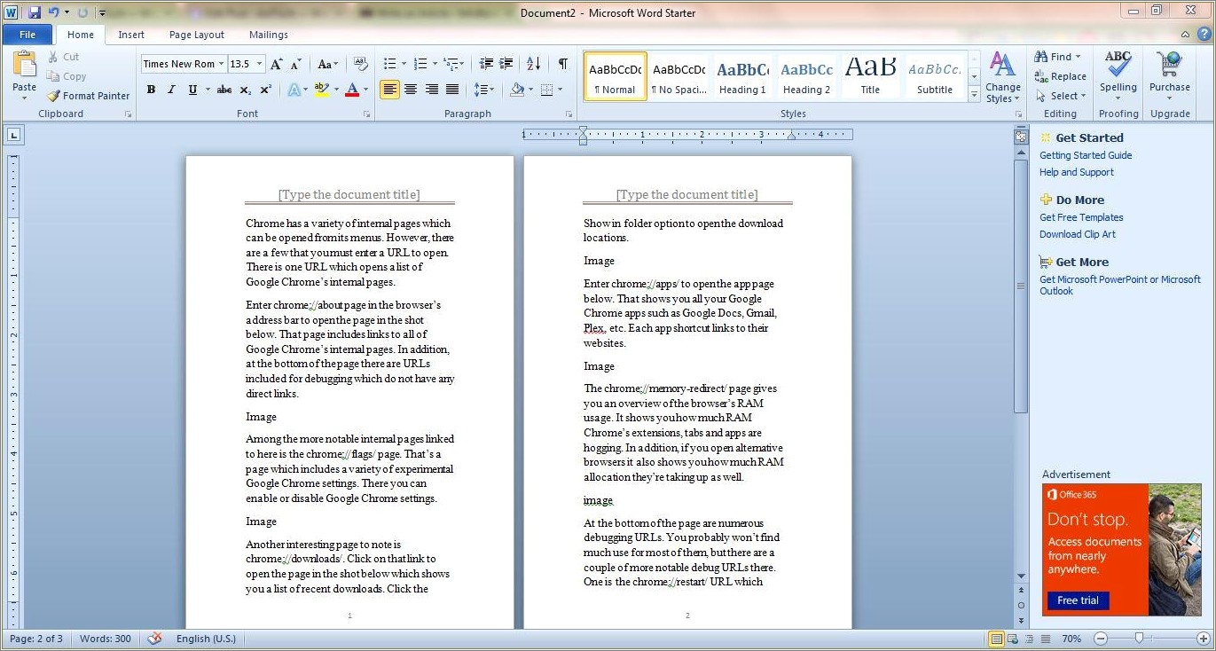 Download Free Microsoft Word 2010 Templates