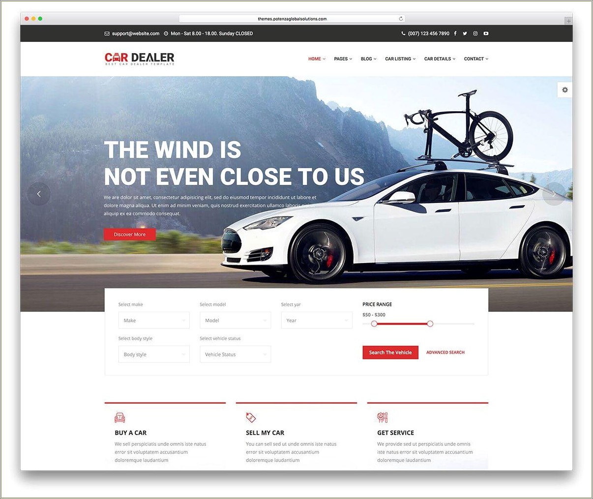 Download Free Template For Dealar Auto
