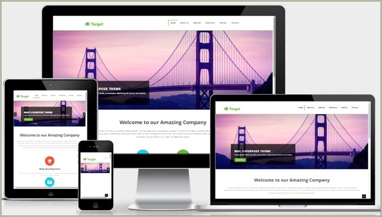 Download Template Bootstrap Company Profile Free