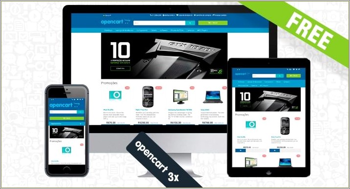 Download Template Opencart 3.0 Free