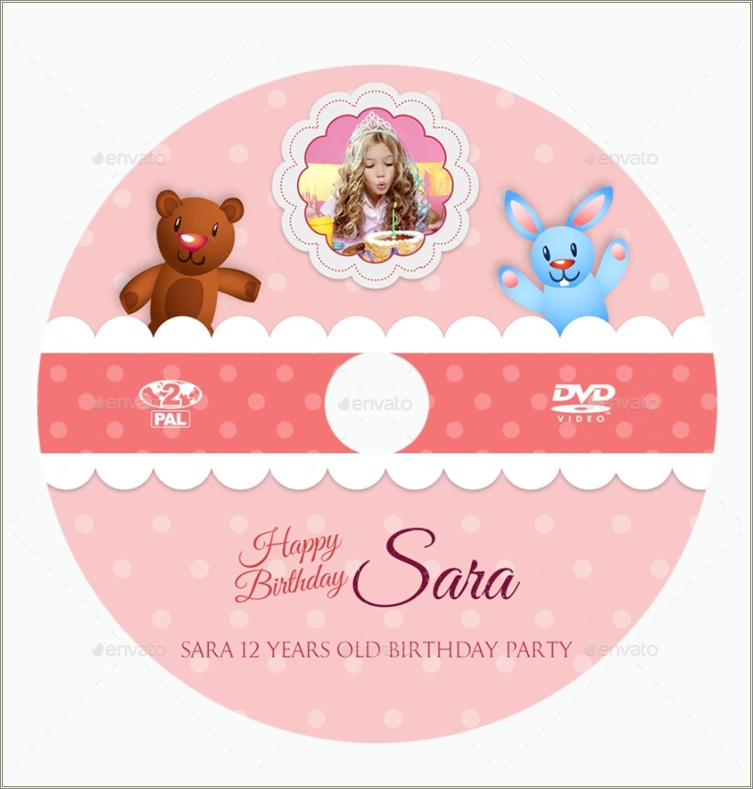 Dvd Label Psd Template Free Download