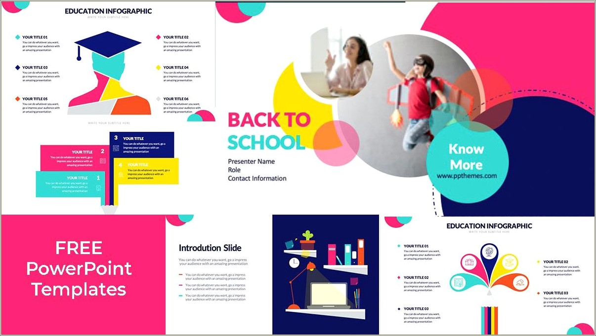 E Commerce Infographic Powerpoint Template Free