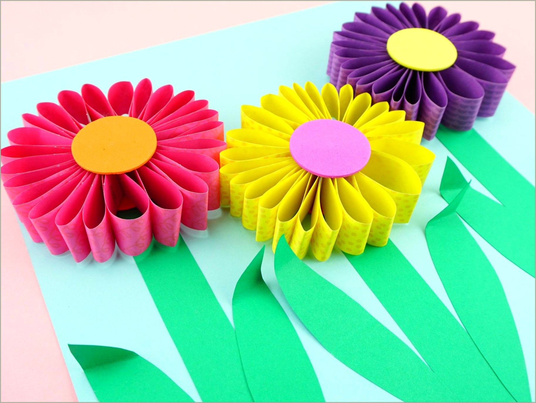 Easy 3d Paper Flower Templates Free