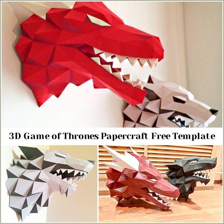 Easy And Free Printabe Papercraft Templates