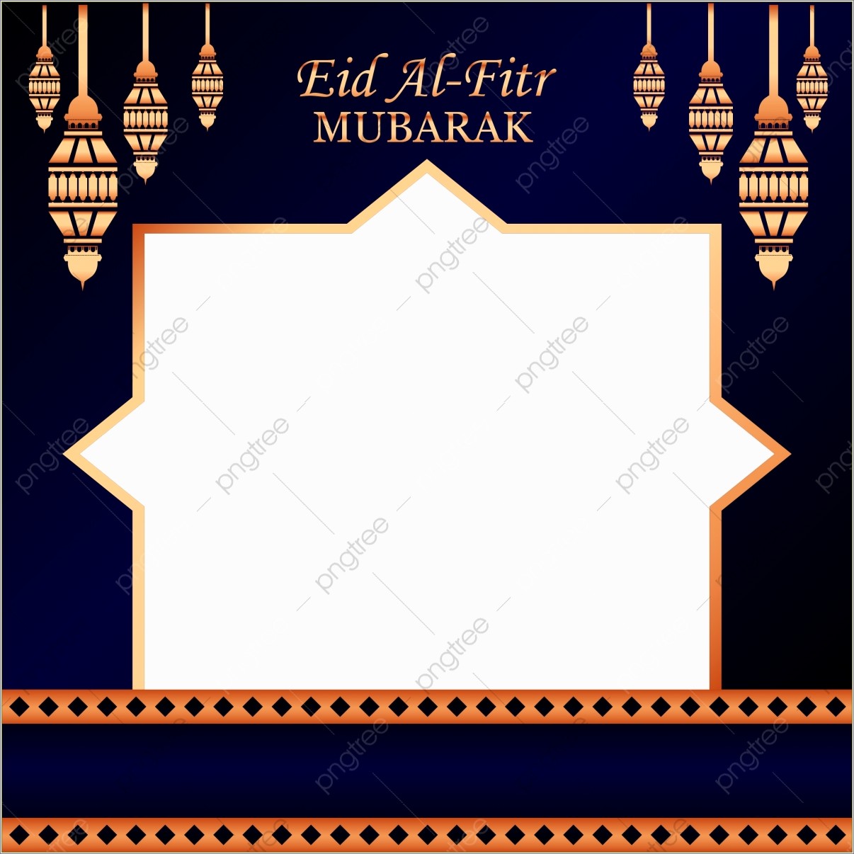 Eid Mubarak Template Vector Free Download