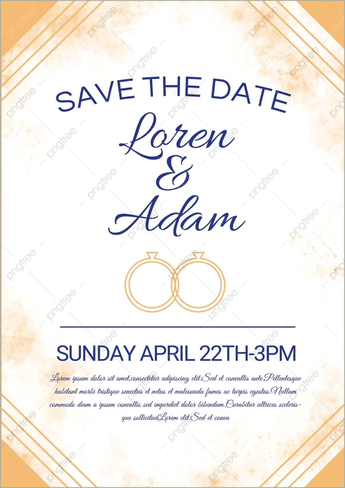 Engagement Invitation Background Template Free Download