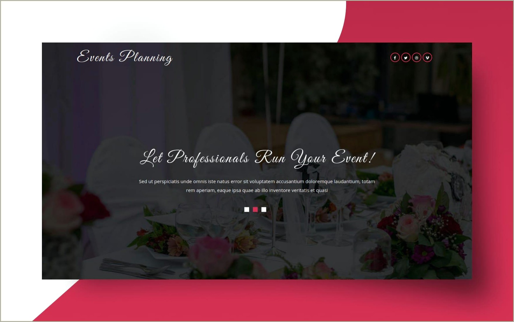 Event Planner Html Template Free Download