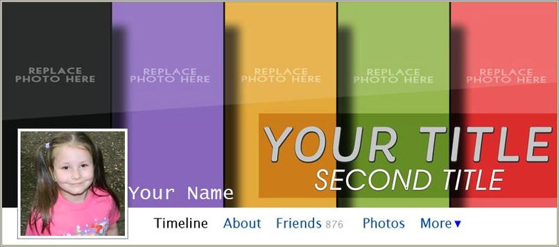 Facebook Cover Collage Template Free Psd