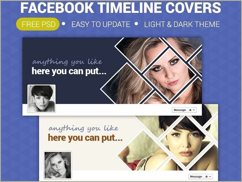 Facebook Cover Template Psd Download Free