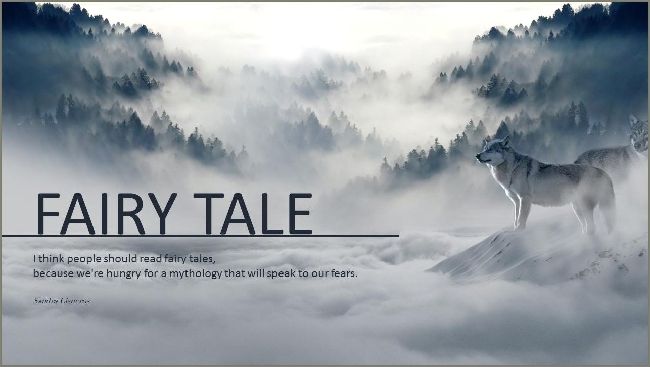 Fairy Tale Ppt Template Free Download
