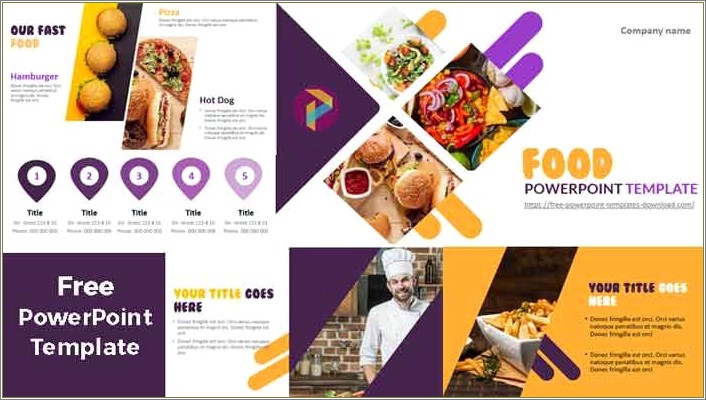 Fast Food Template Powerpoint Free Download