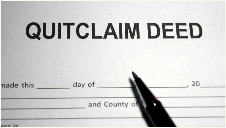 Find Free Quit Claim Deed Template