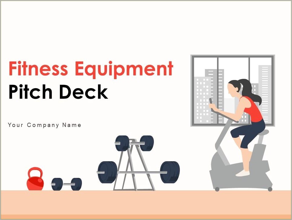 Fitness Pitch Deck Template Download Free